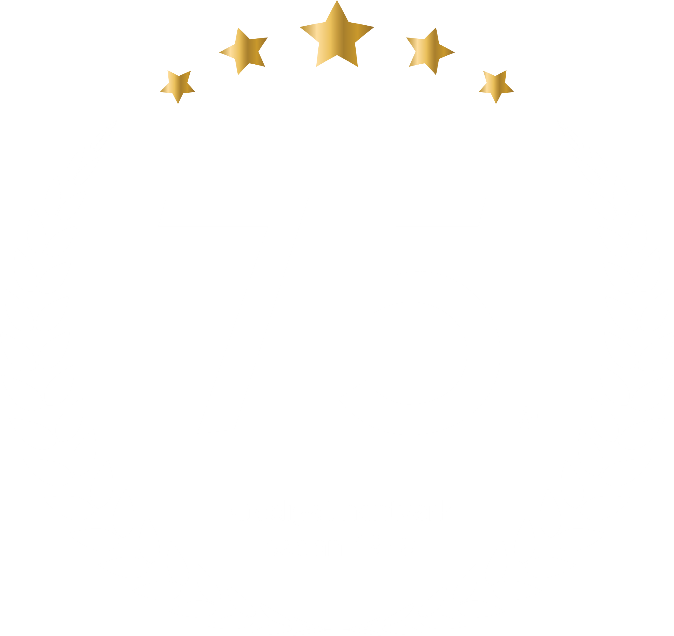75-årsjubileum vit guld
